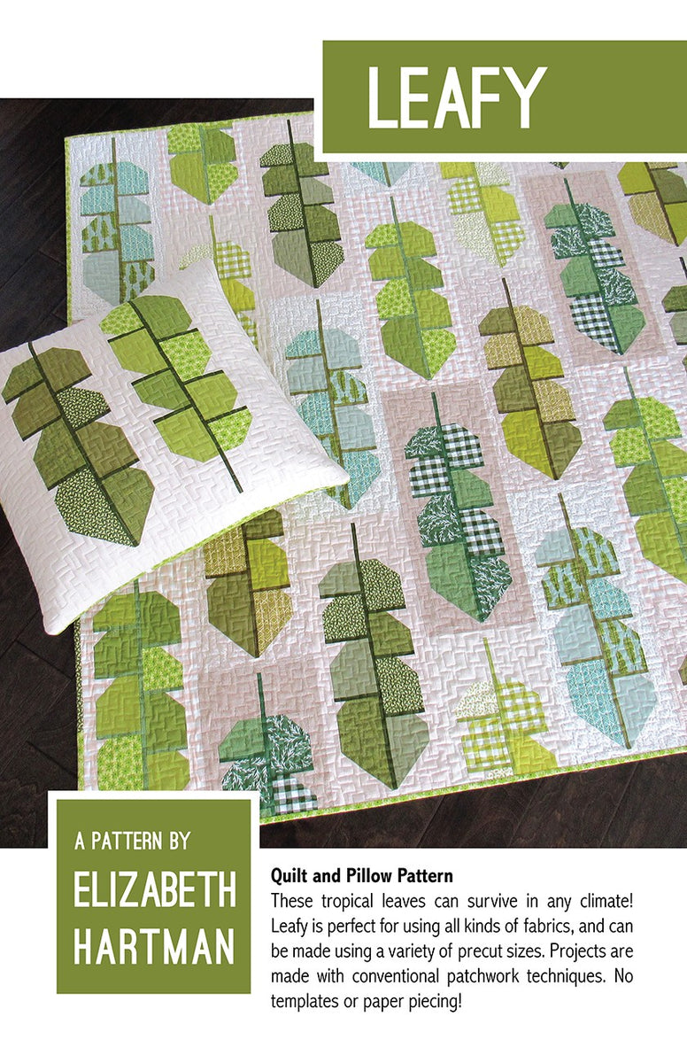 Elizabeth Hartman Leafy Quilt EH049 Stitch Ferndale