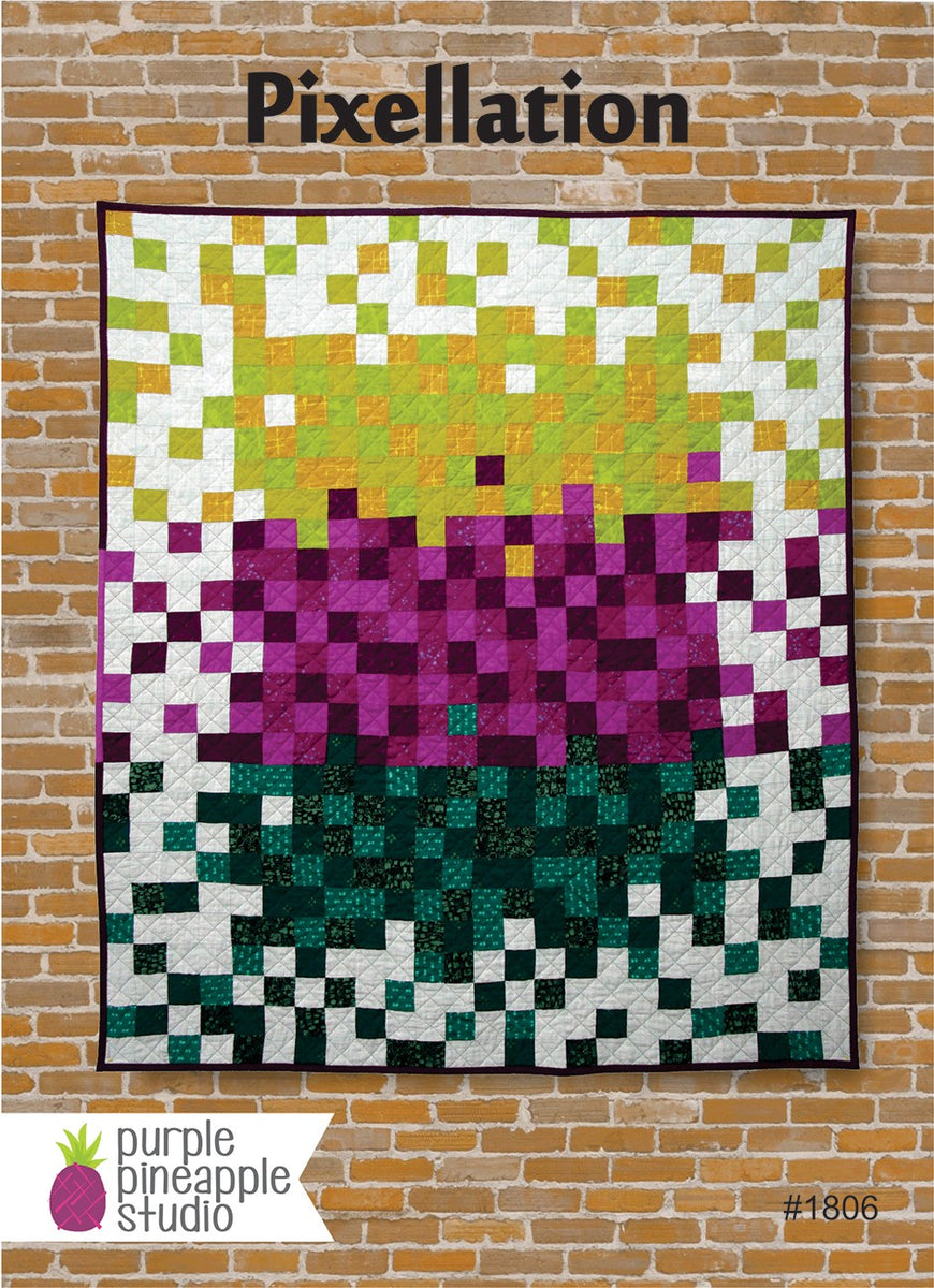 Pixellation Quilt Pattern PPS1806 Stitch Ferndale